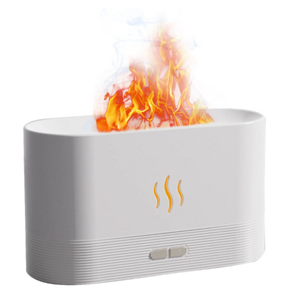 Flame Light Aroma Diffuser – 7-Color LED Mist Humidifier